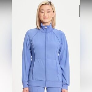 Women’s Cherokee Infinity Scrub Jacket Ciel Blue